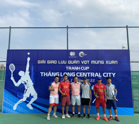 Giải Tennis giao lưu mừng Xuân 2022 - Thể thao chiến thắng Covid