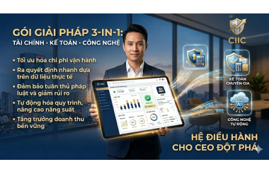 Combo 3 trong 1: TÀI CHÍNH + KẾ TOÁN + CÔNG NGHỆ